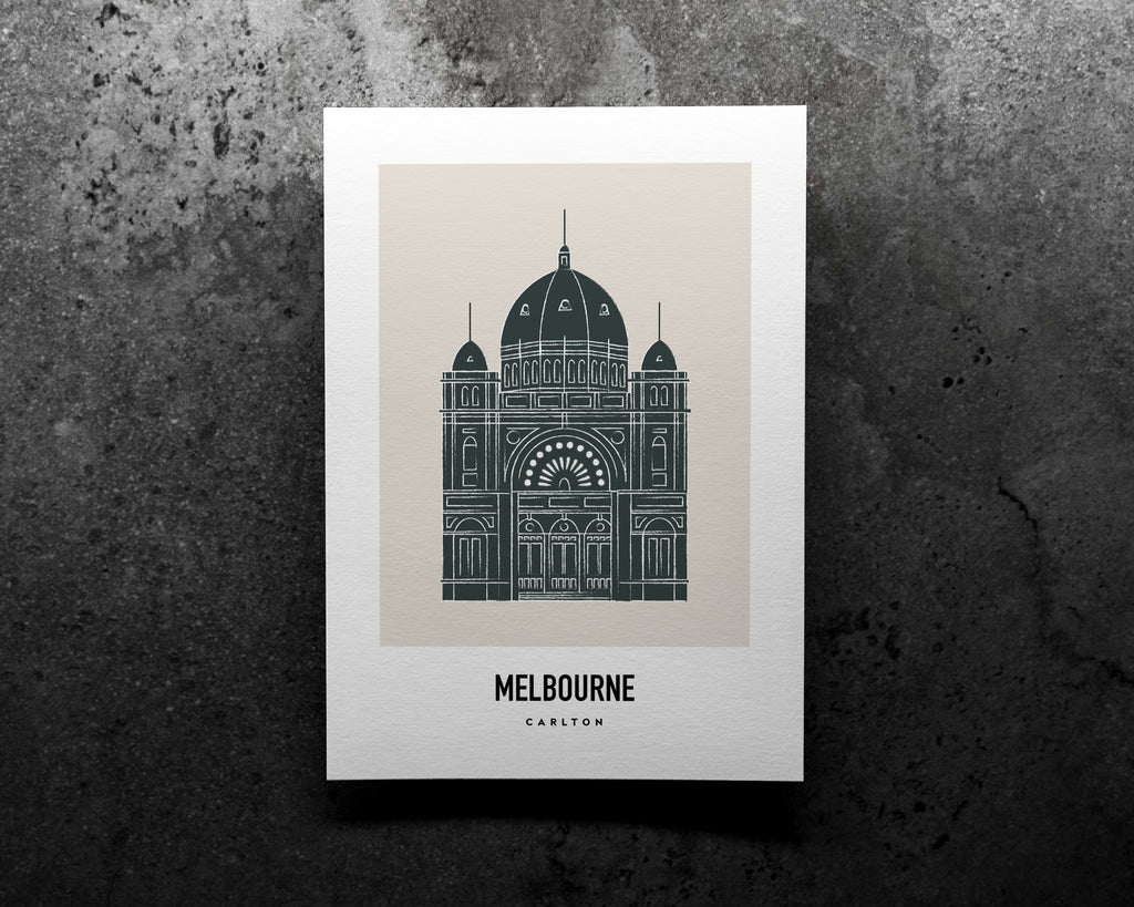 Carlton Melbourne Art Print image 0