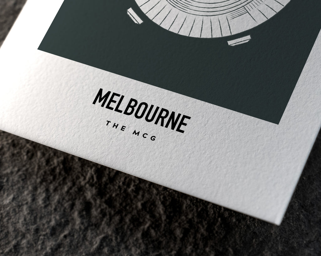 The MCG Melbourne Art Print image 5