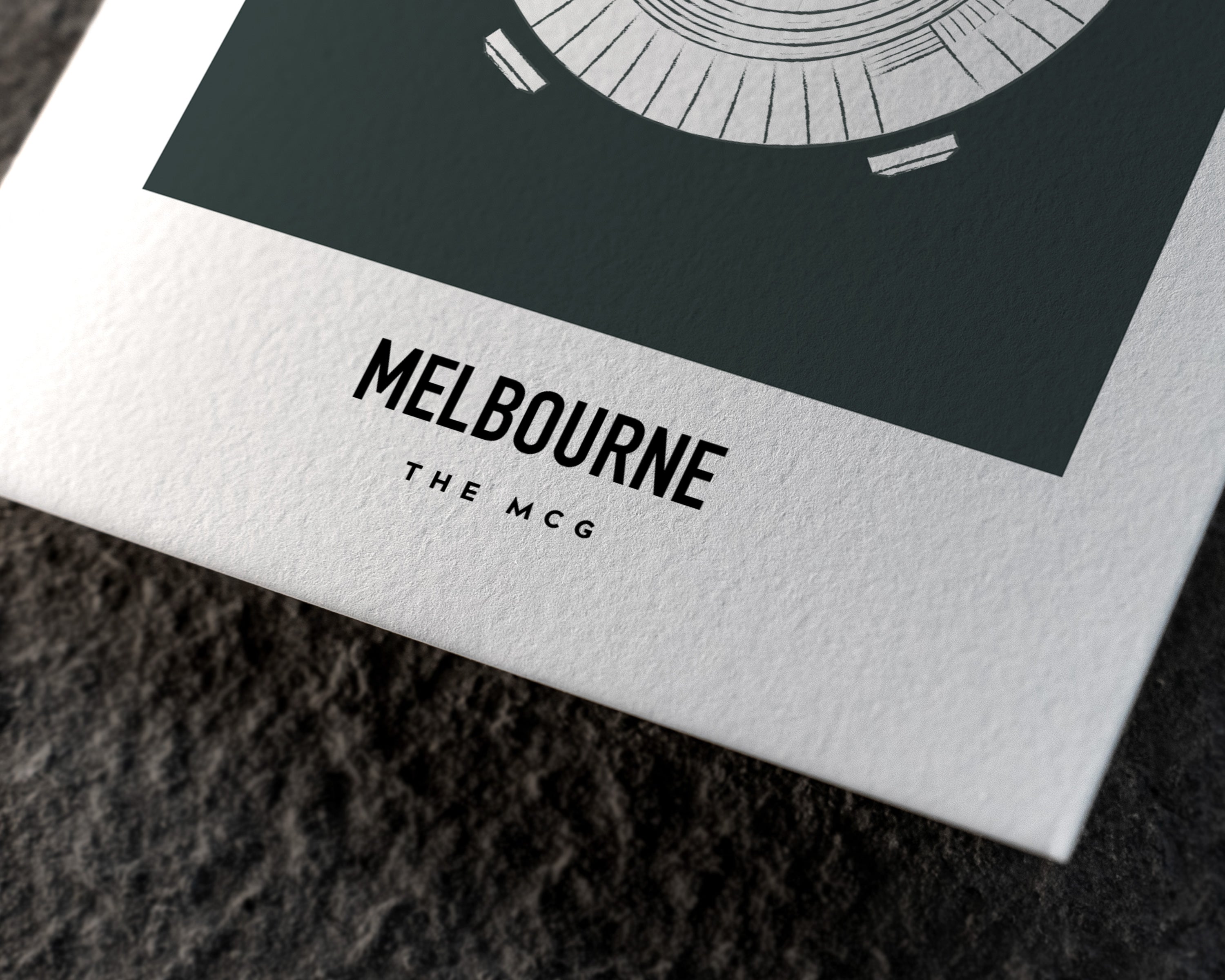 The MCG Melbourne Art Print image 5