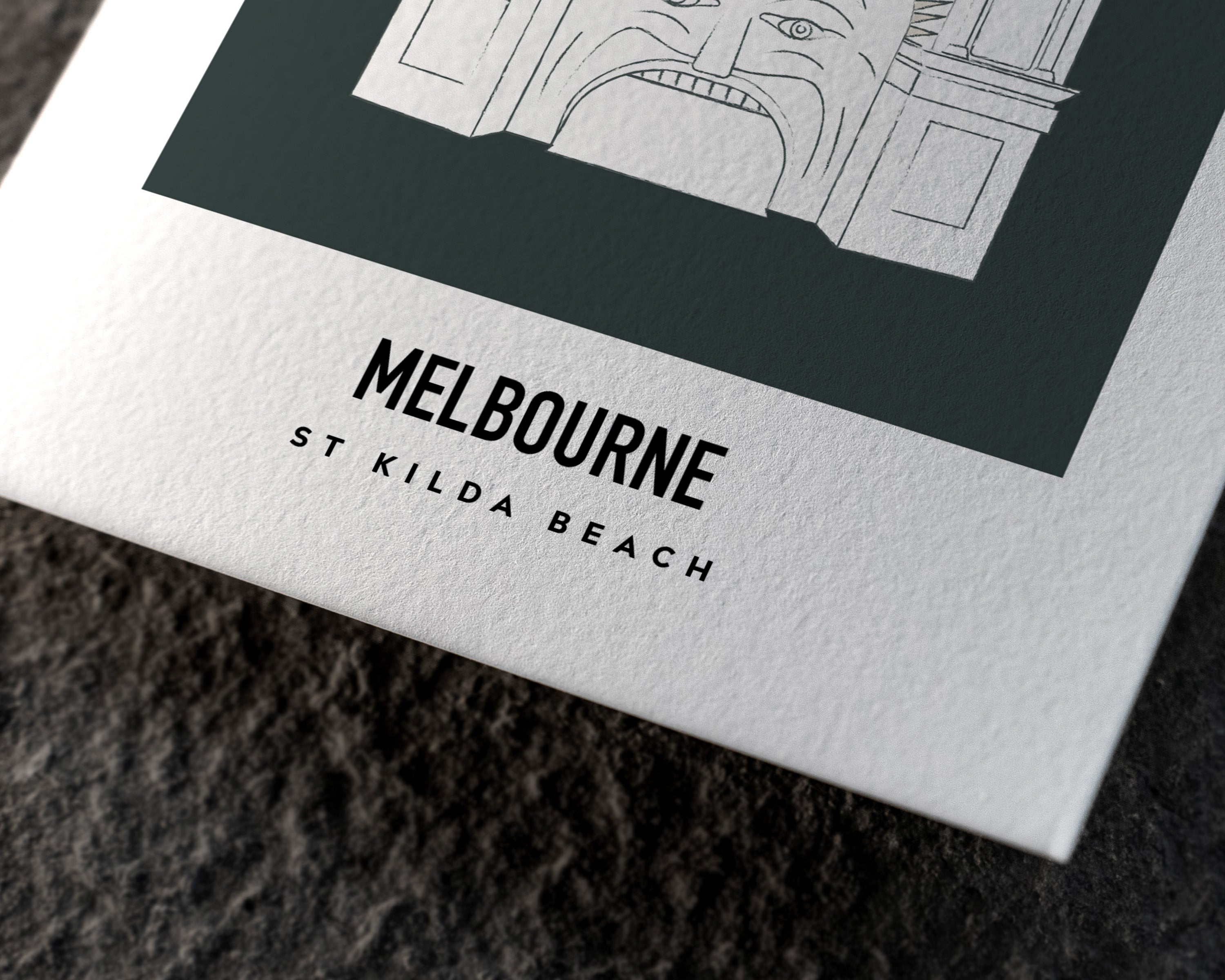 St Kilda Beach Melbourne Postcard Print image 5