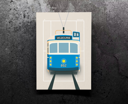 Melbourne Tram Grand Slam Edition Art Print image 0