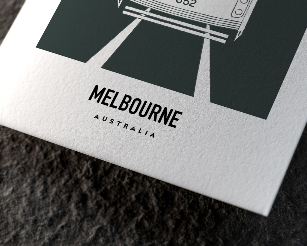Melbourne City Circle Tram Art Print image 5