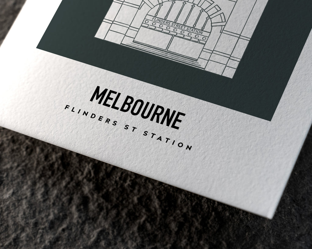 Flinders St Station Melbourne Art Print image 5