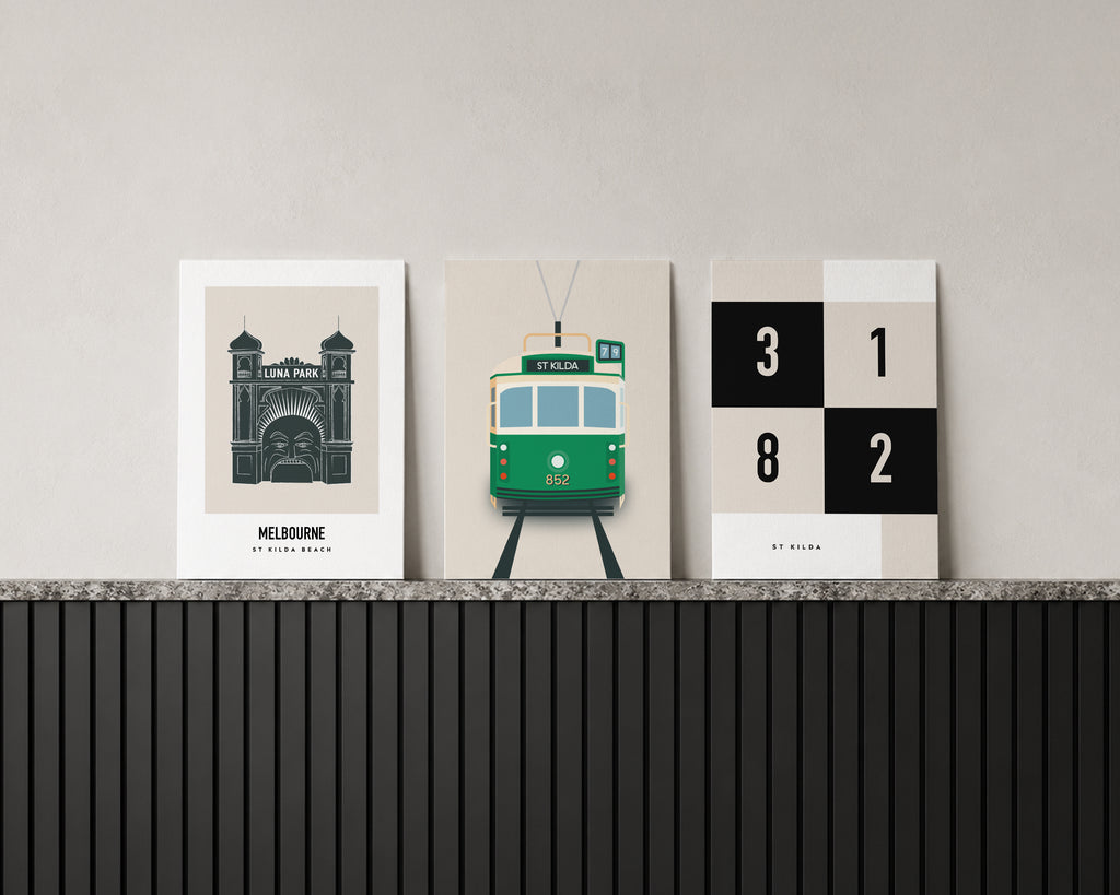 I Love St Kilda Art Print Bundle image 0