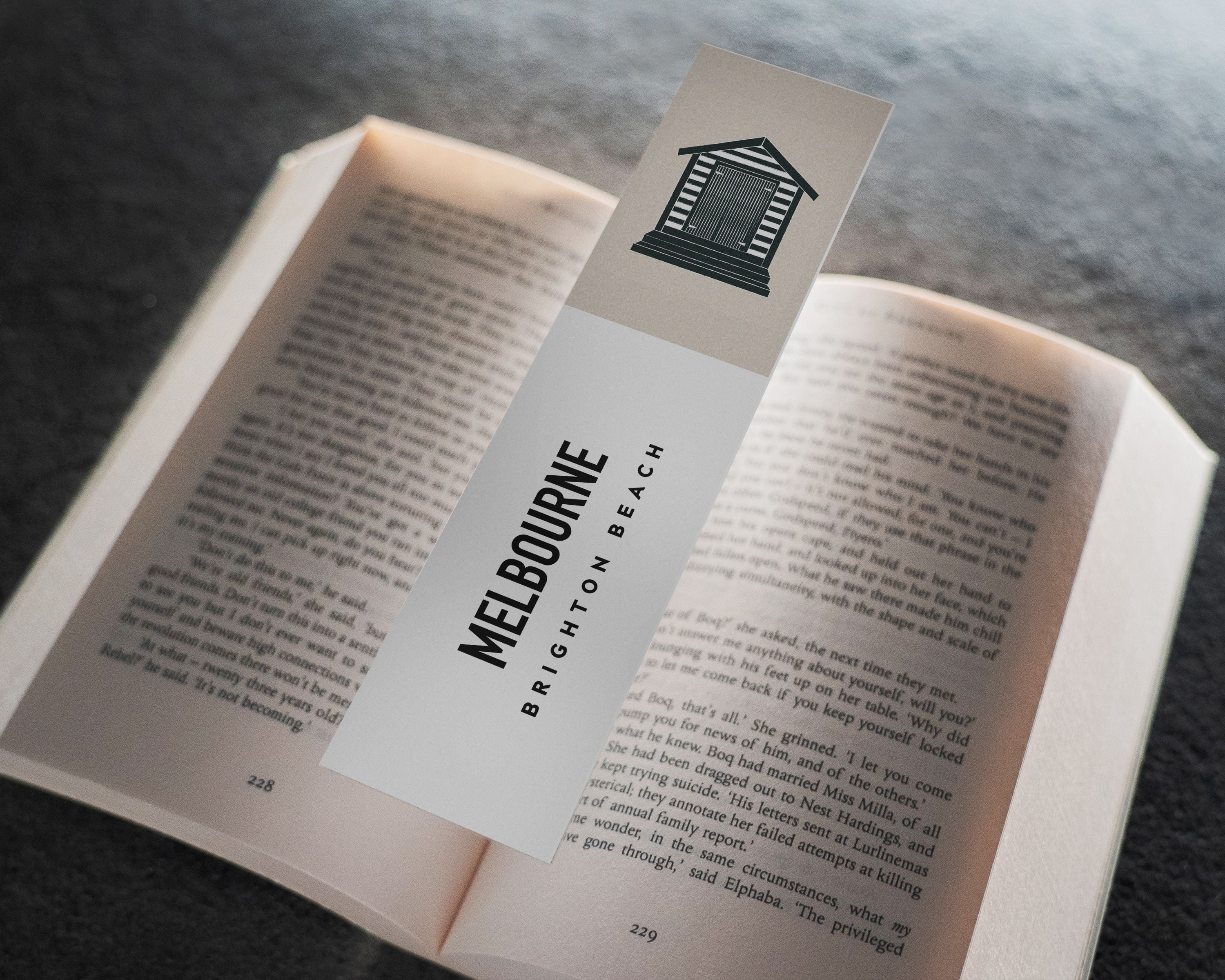 Brighton Beach Melbourne Bookmark image 1