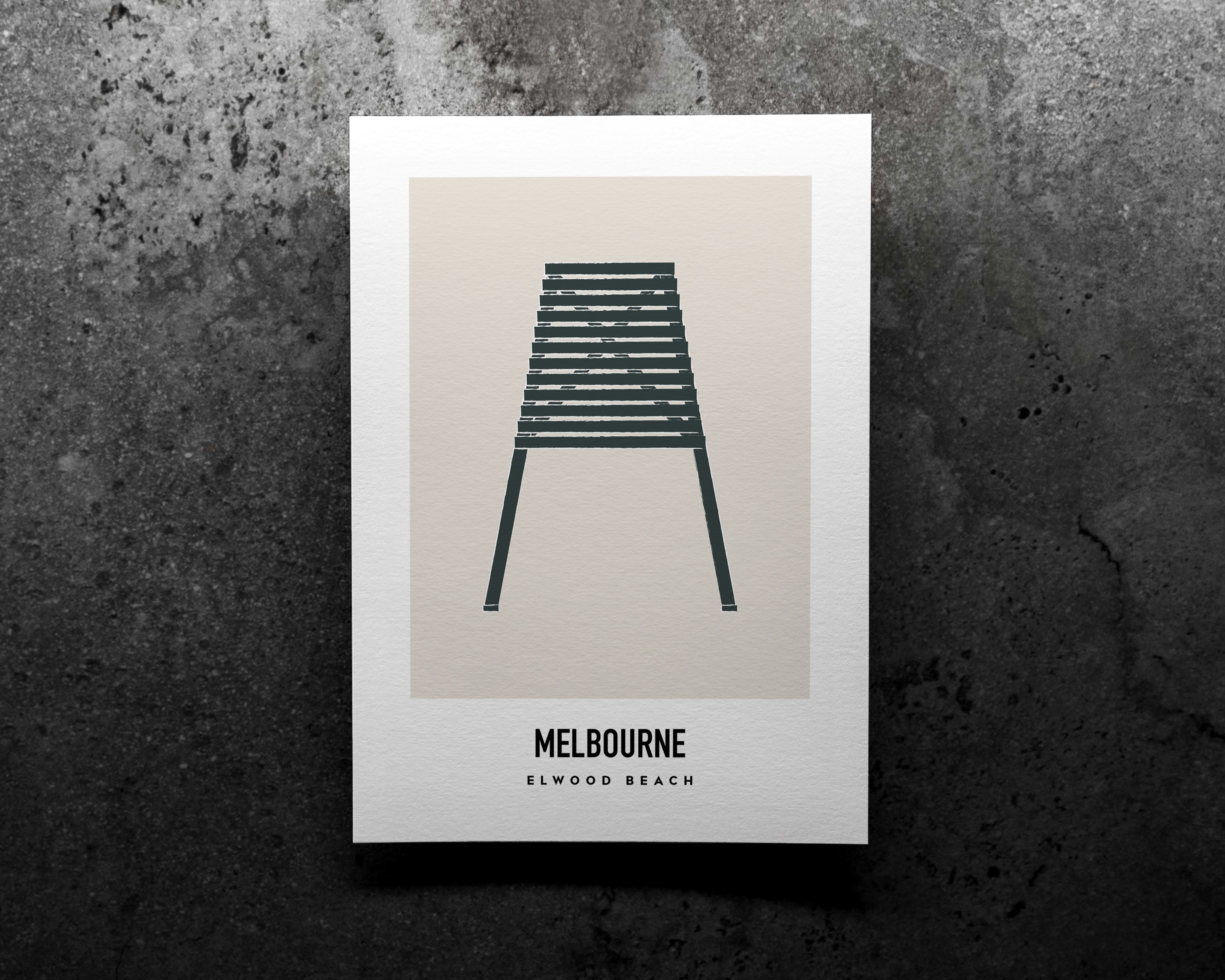 Elwood Beach Melbourne Art Print image 0