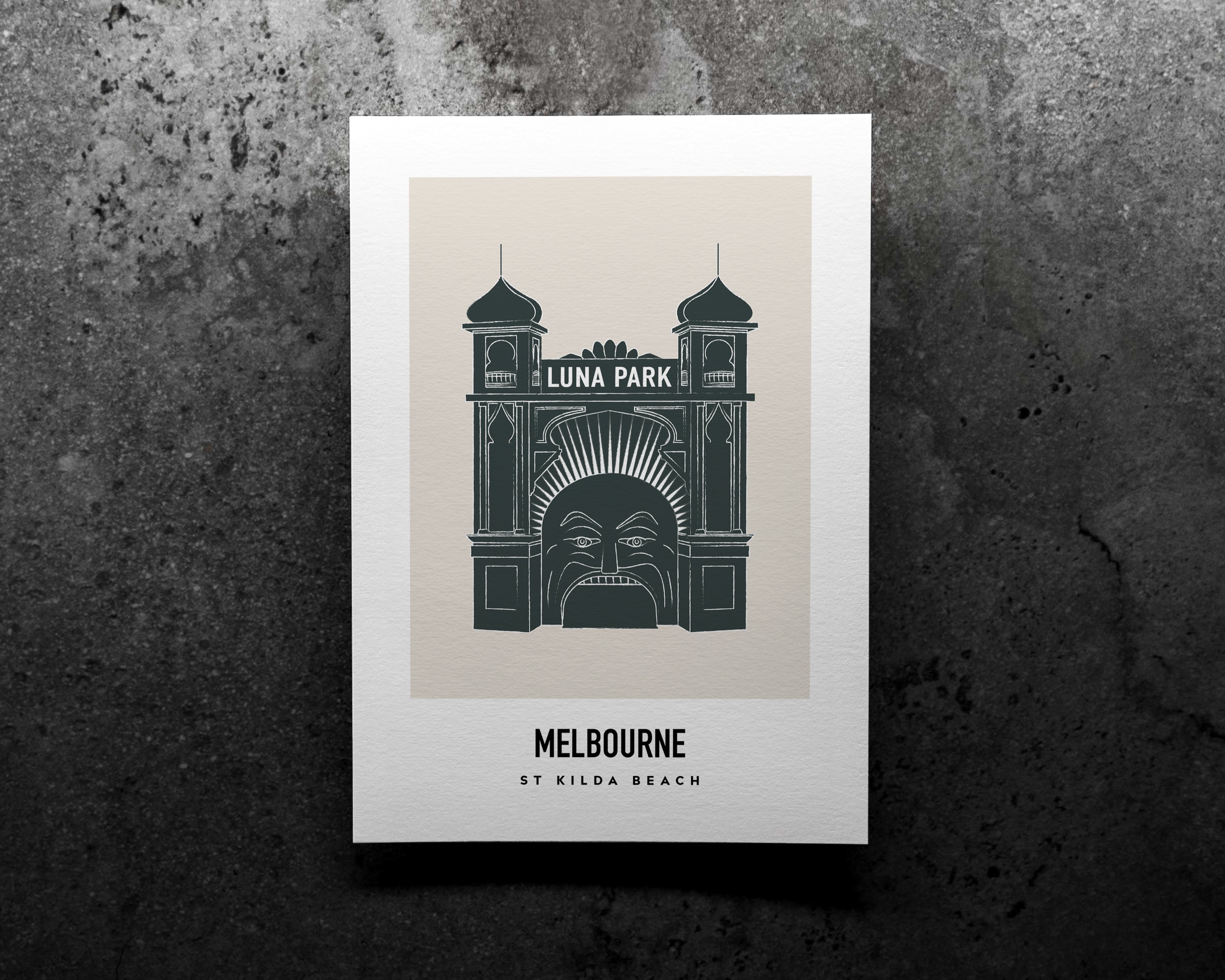 Melbourne Beach Trio Art Print Bundle image 2