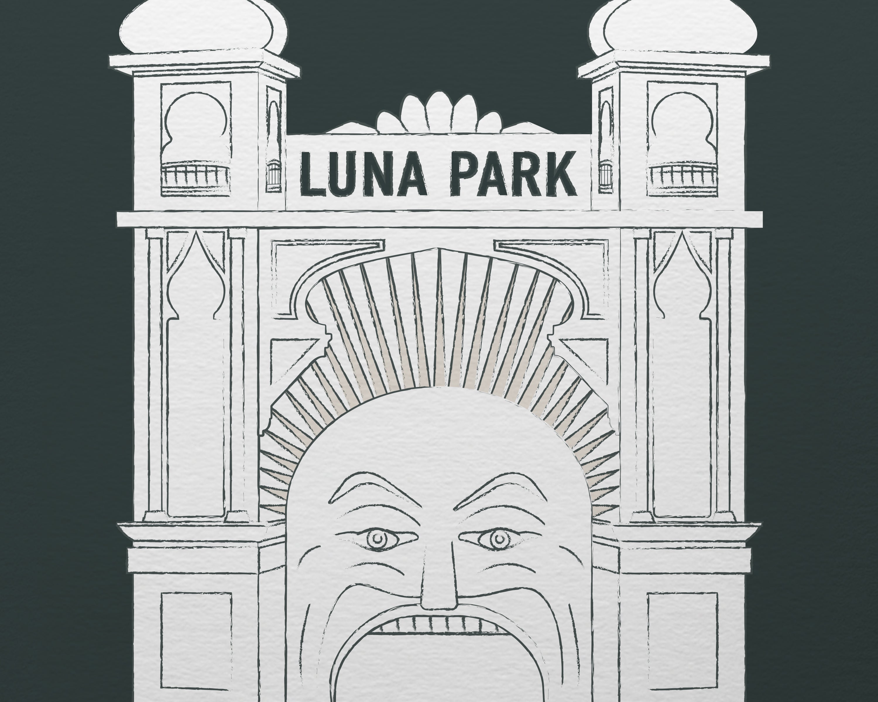 St Kilda Beach Melbourne Postcard Print image 4