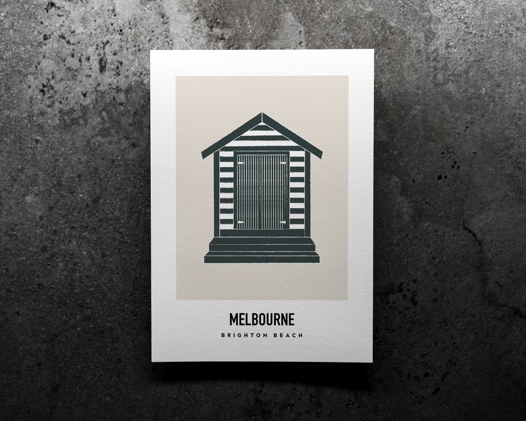 Brighton Beach Melbourne Art Print image 0