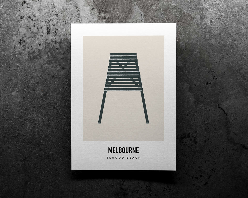 Melbourne Beach Trio Art Print Bundle image 3