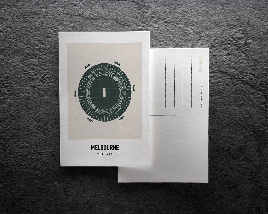 The MCG Melbourne Postcard Print image 0
