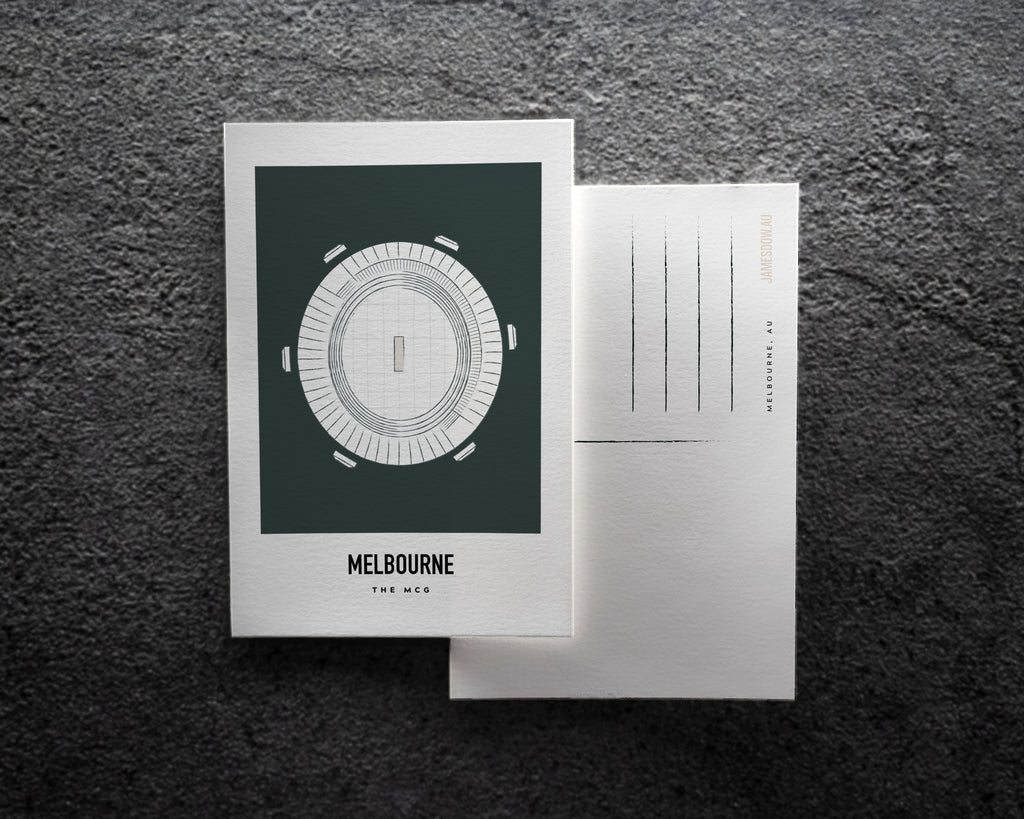 The MCG Melbourne Postcard Print image 3