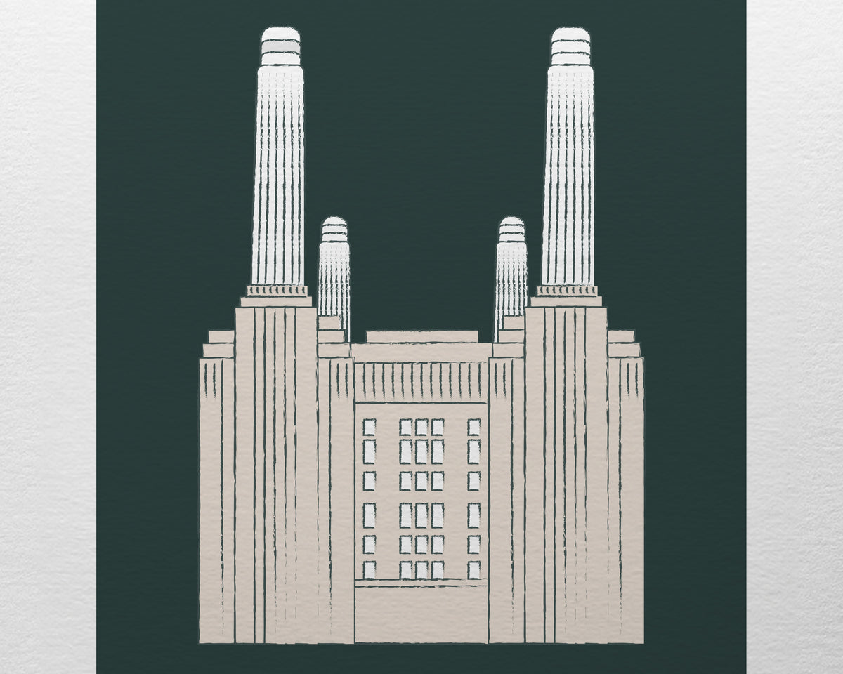 Battersea London Art Print