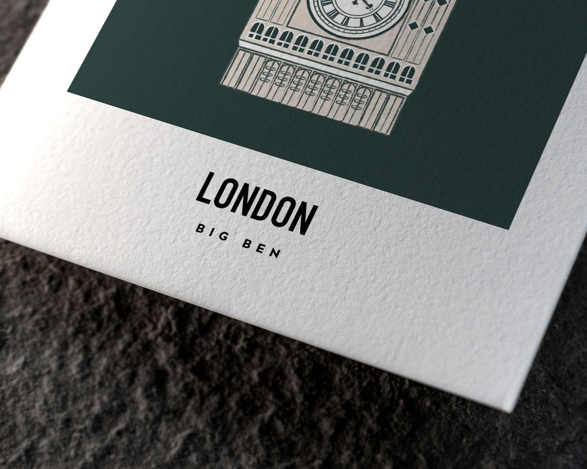 Big Ben London Art Print