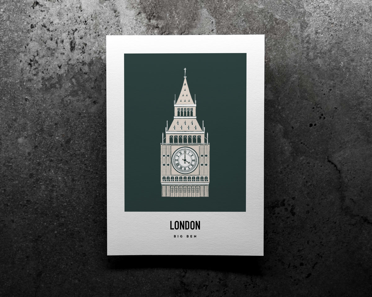 Big Ben London Art Print