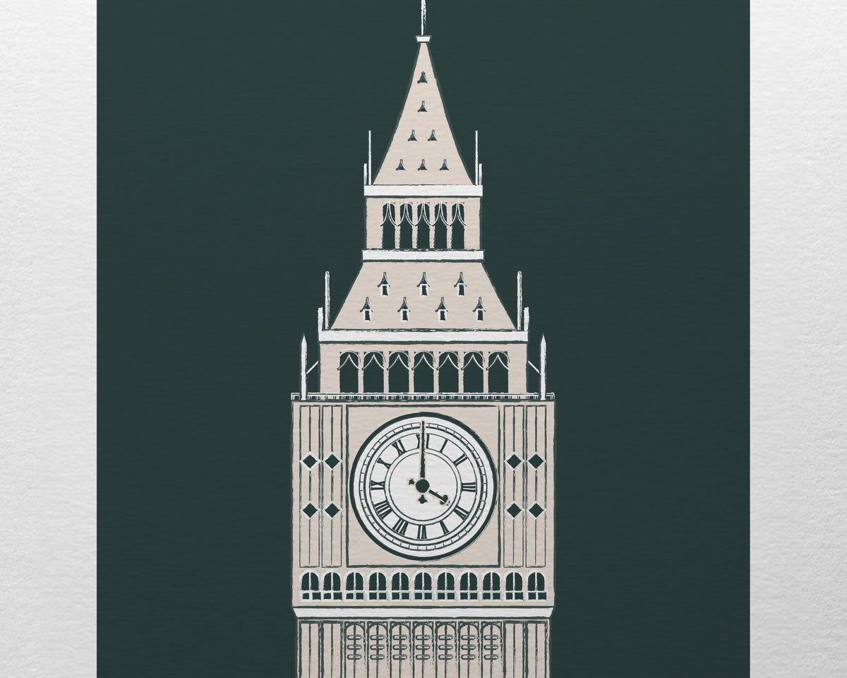 Big Ben London Art Print