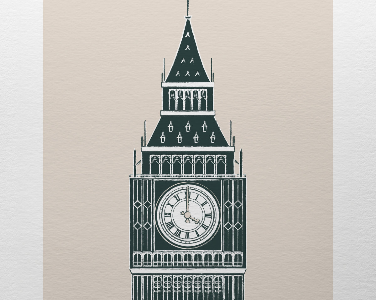 Big Ben London Art Print