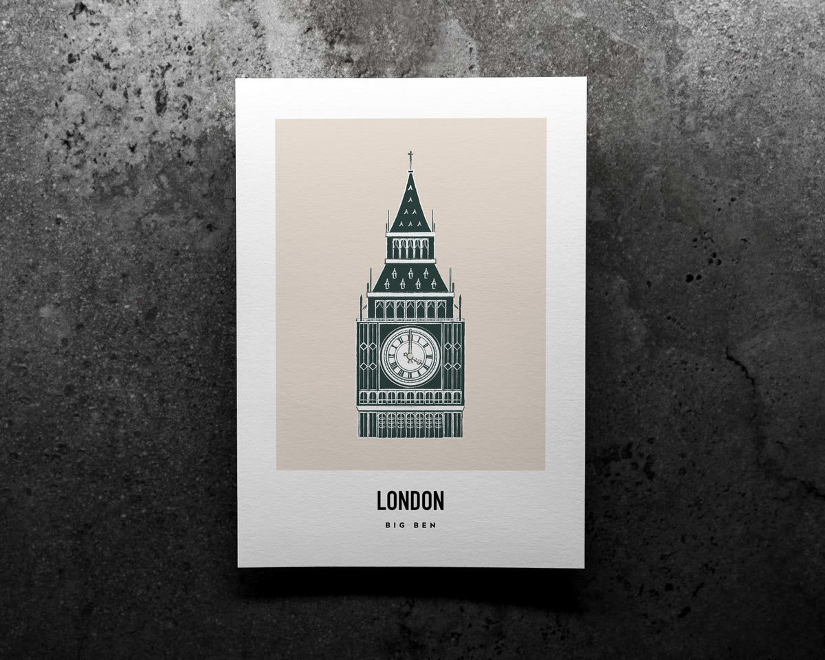Central London Trio Art Print Bundle