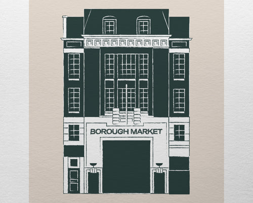 Borough Market London Art Print