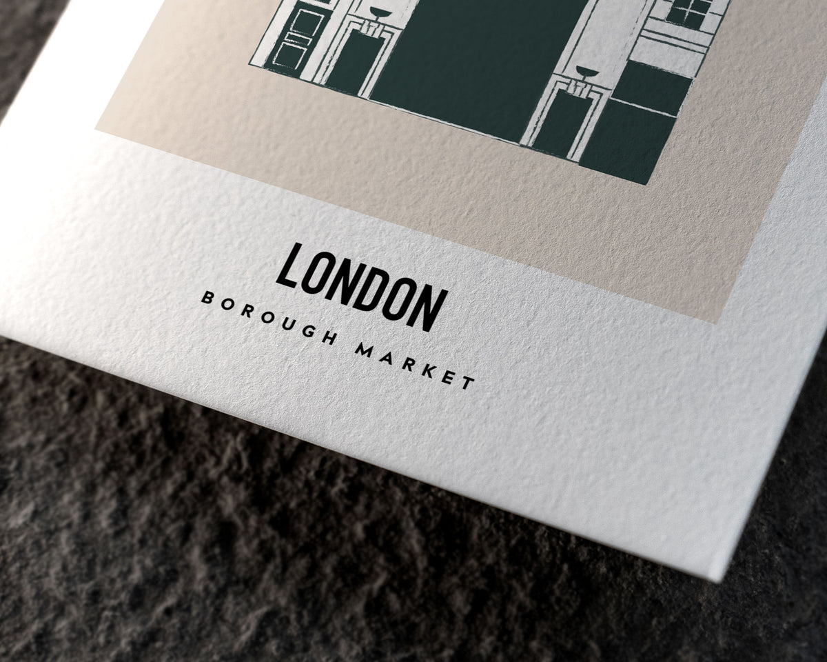 London Market Trio Art Print Bundle