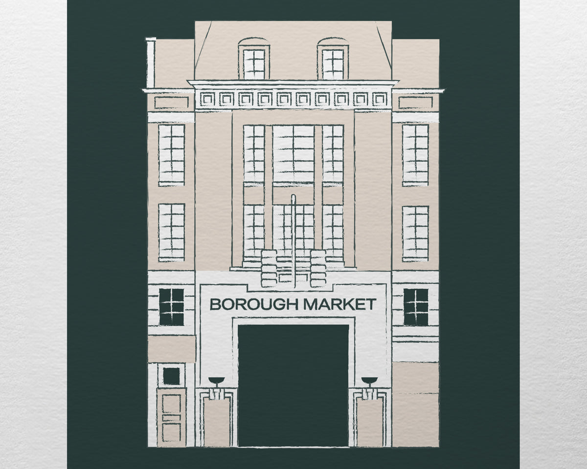Borough Market London Art Print