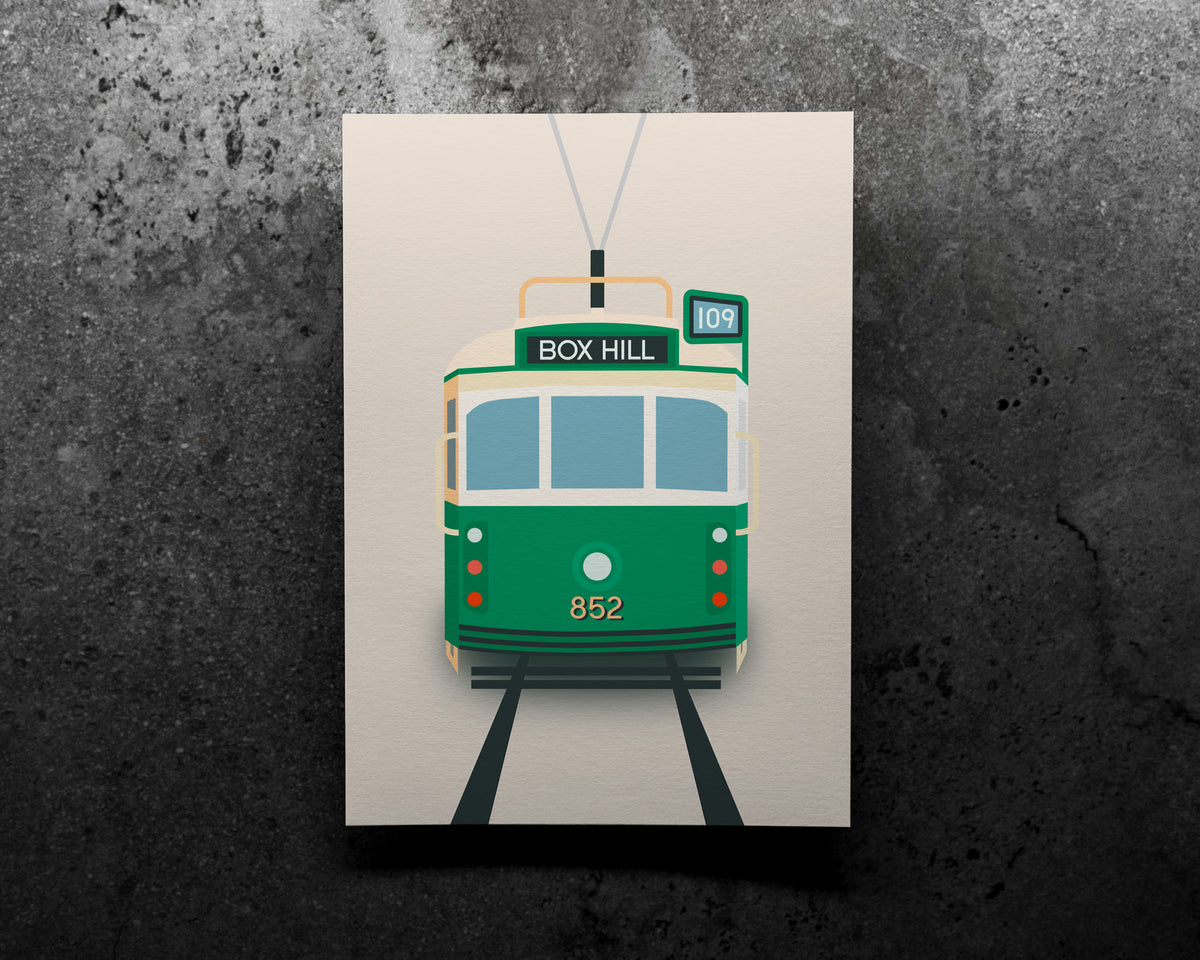 Box Hill Melbourne Tram Art Print