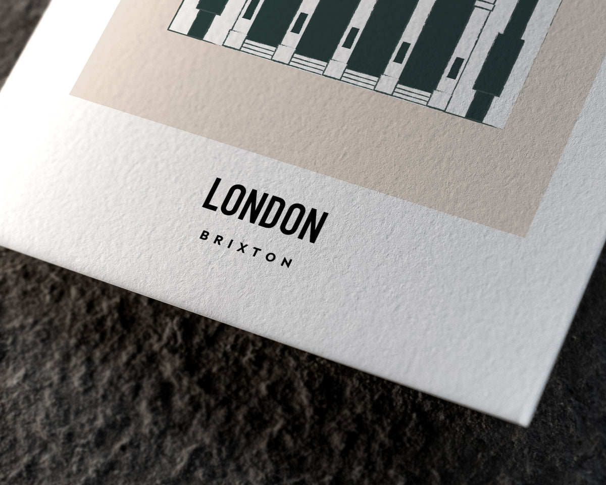Brixton London Art Print