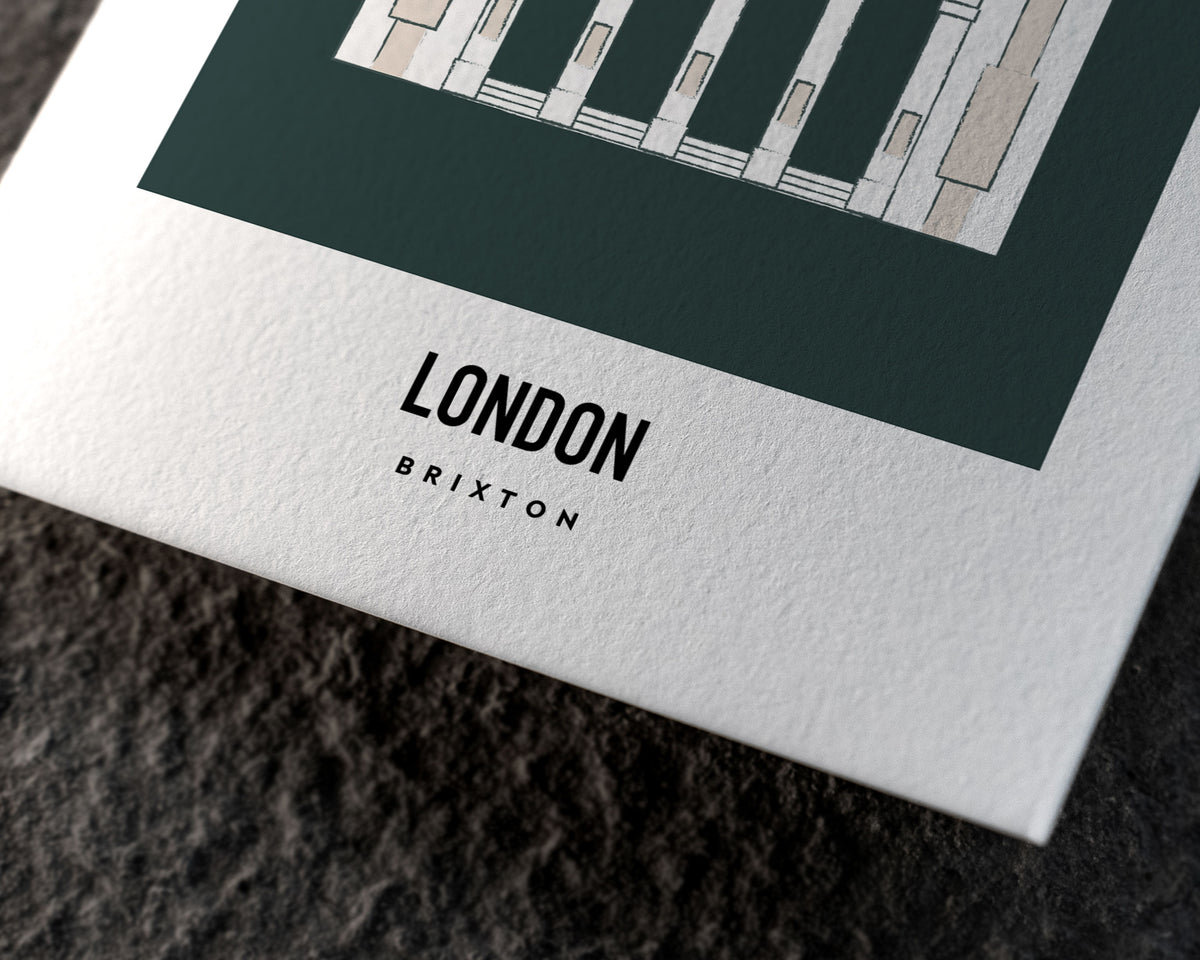 Brixton London Art Print