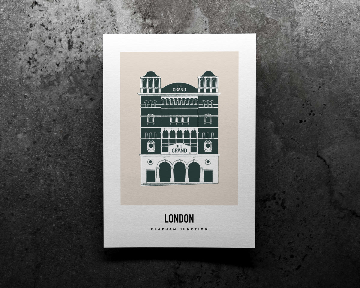 Clapham Junction London Art Print