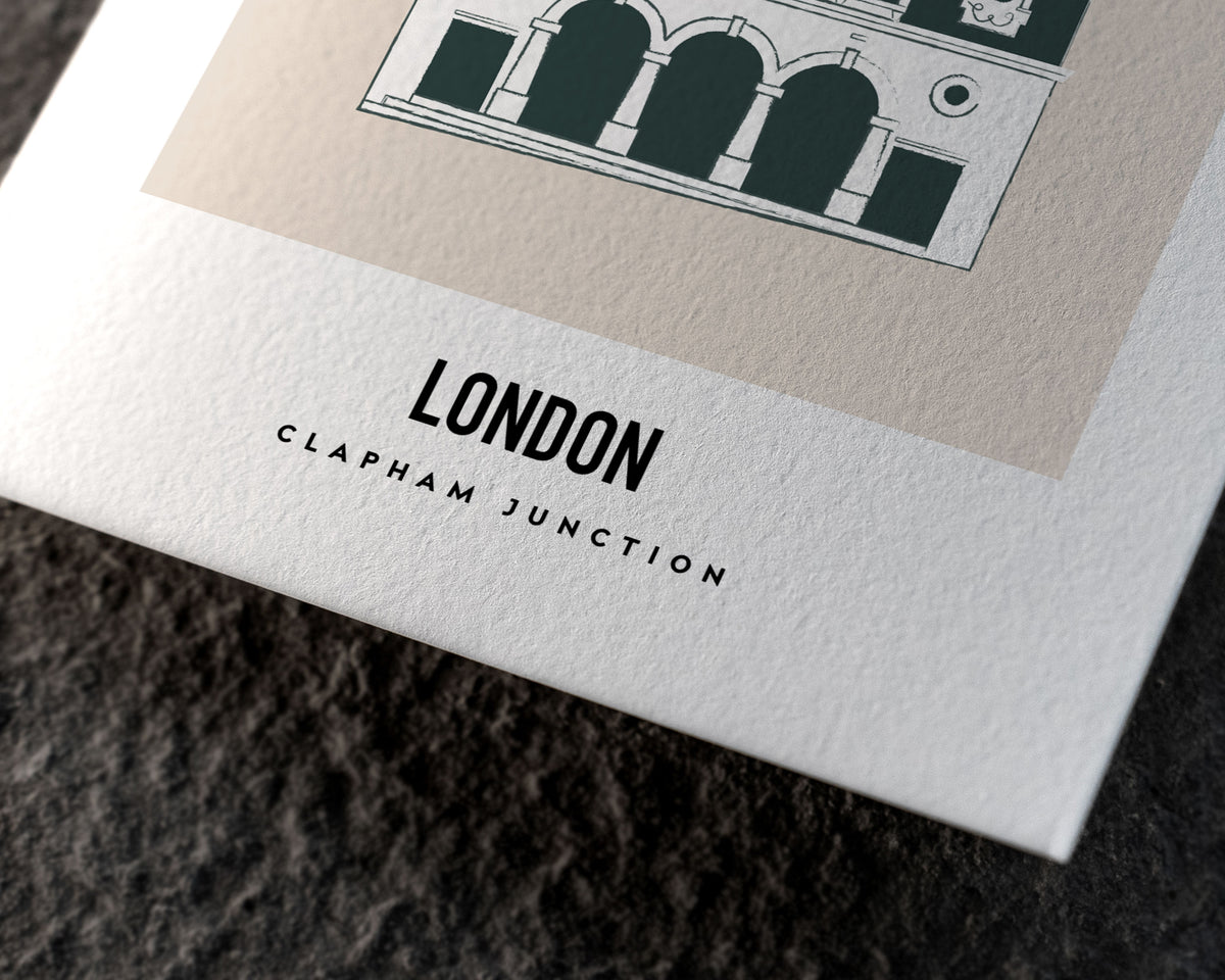 Clapham Junction London Art Print