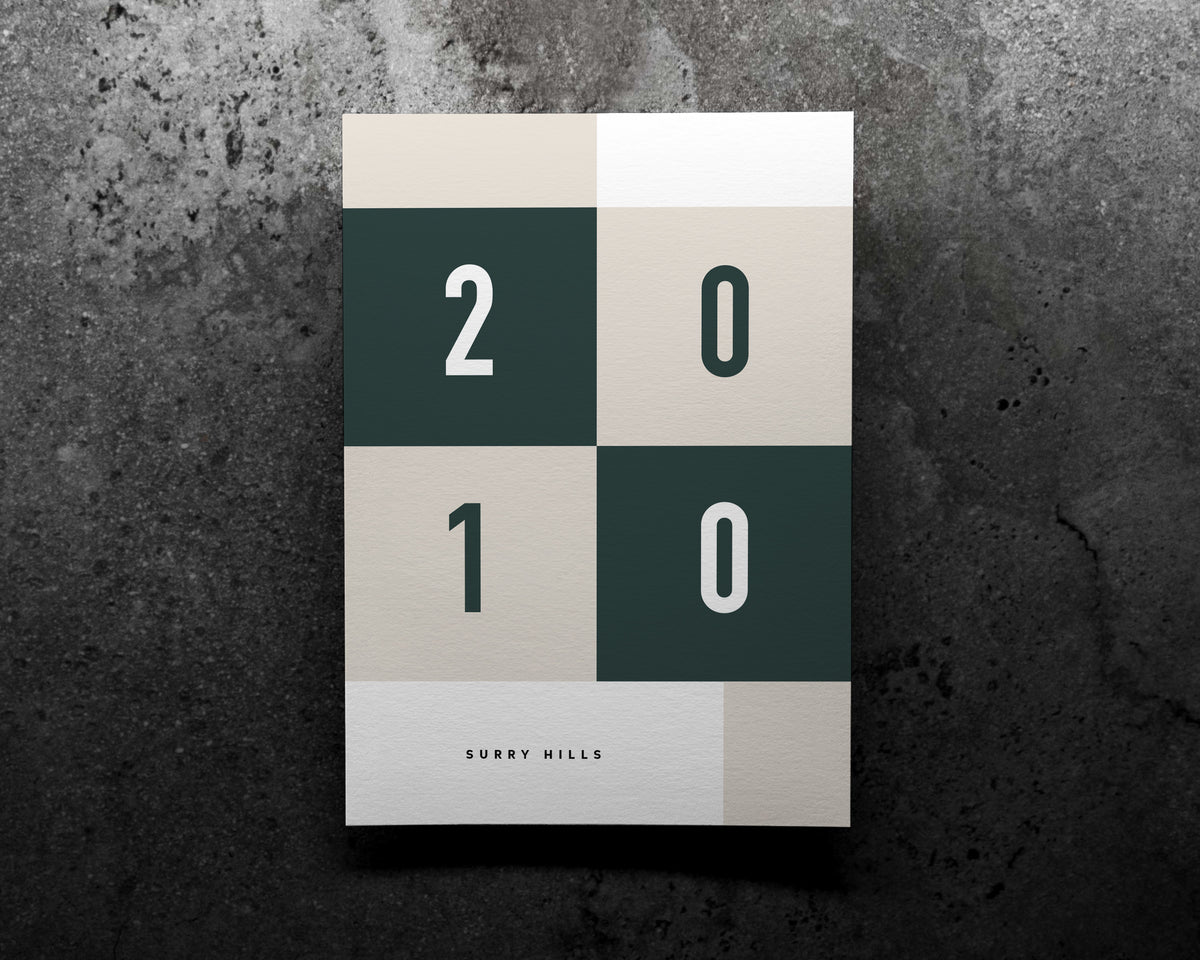 Create Your Own Australian Postcode Art Print