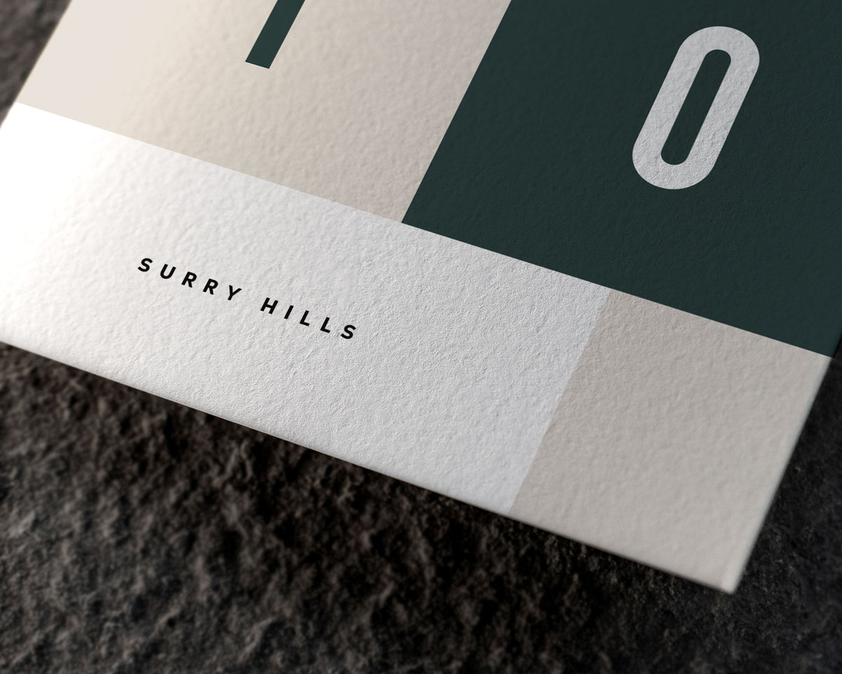 Create Your Own Australian Postcode Art Print