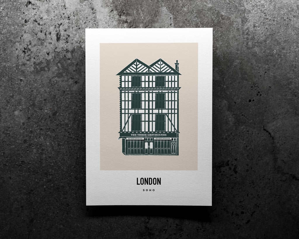 Central London Trio Art Print Bundle
