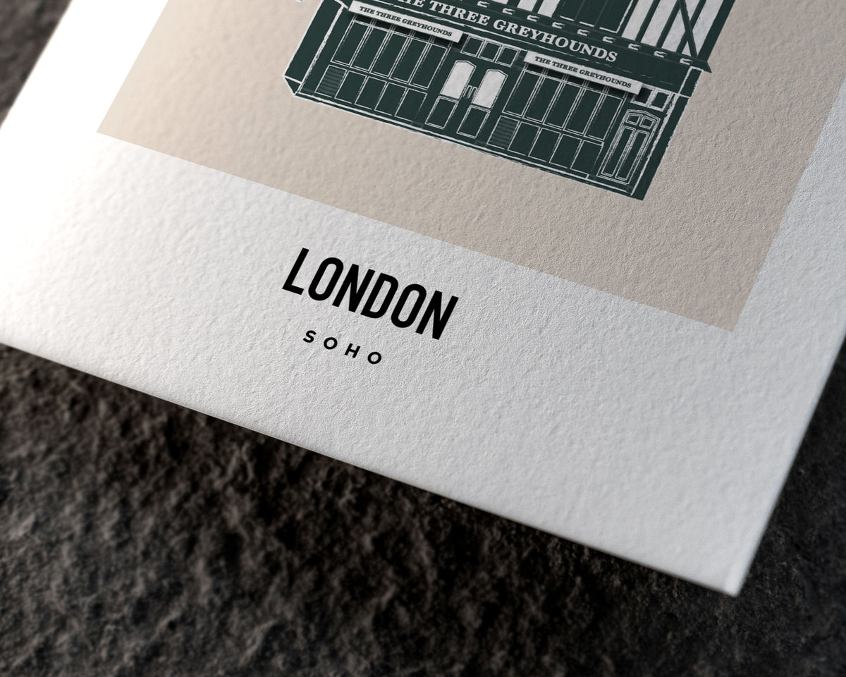 Central London Trio Art Print Bundle