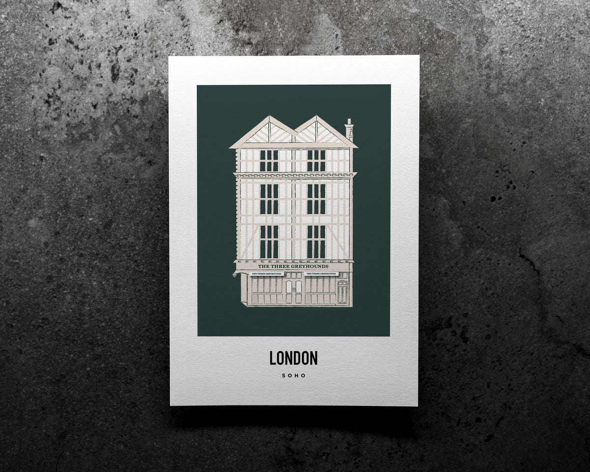 Soho London Art Print