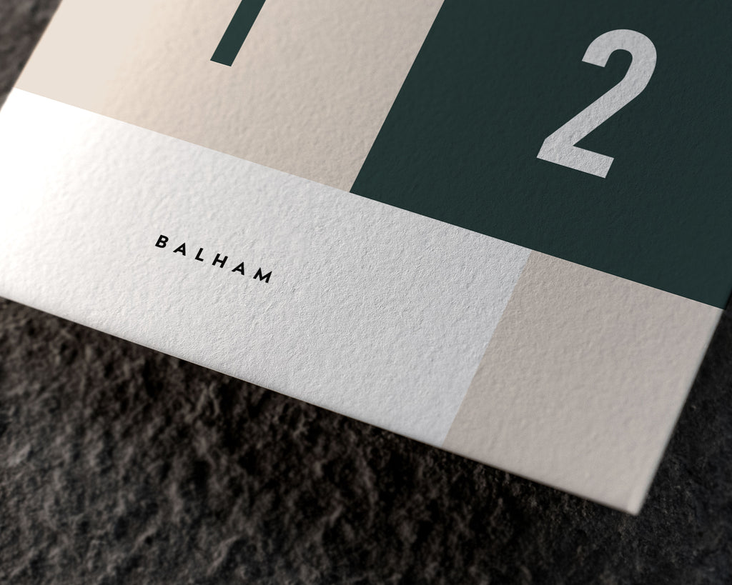 Custom London Postcode Art Print