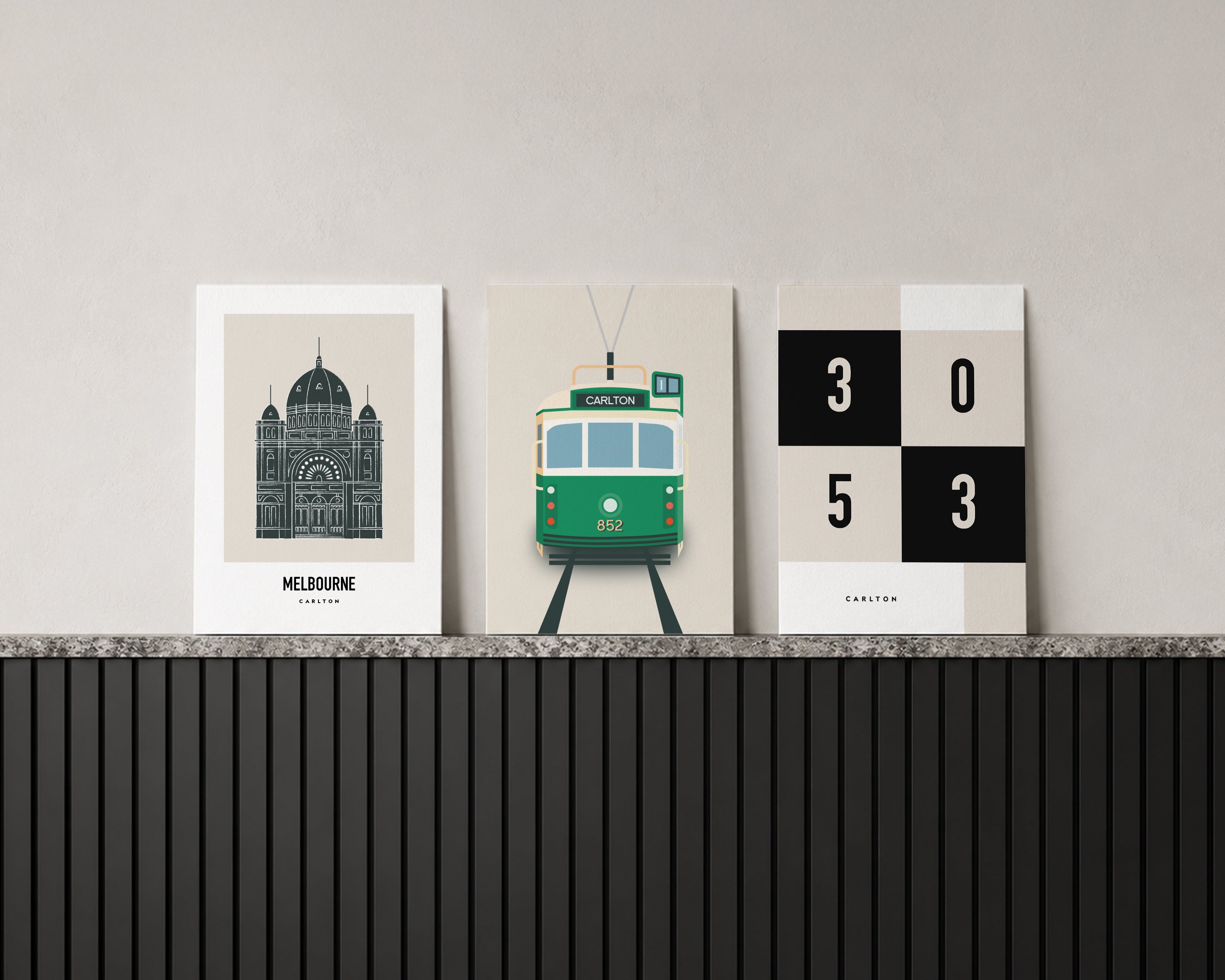 I Love Carlton Art Print Bundle image 0