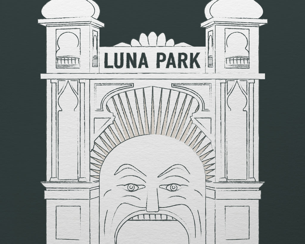 St Kilda Beach Melbourne Art Print image 4