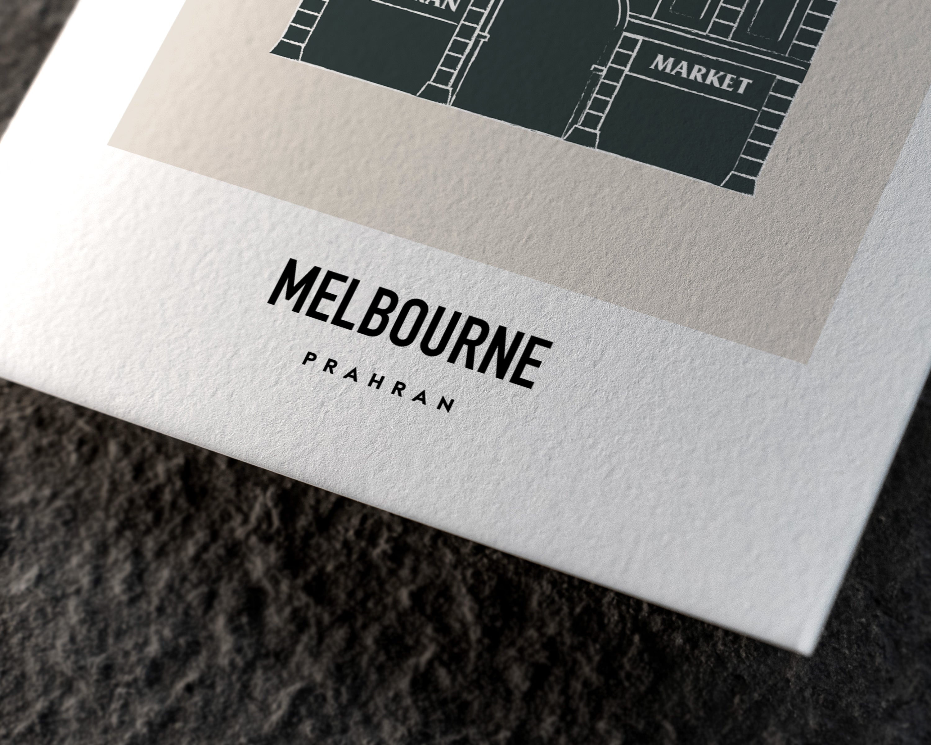 Prahran Market Melbourne Postcard Print image 2