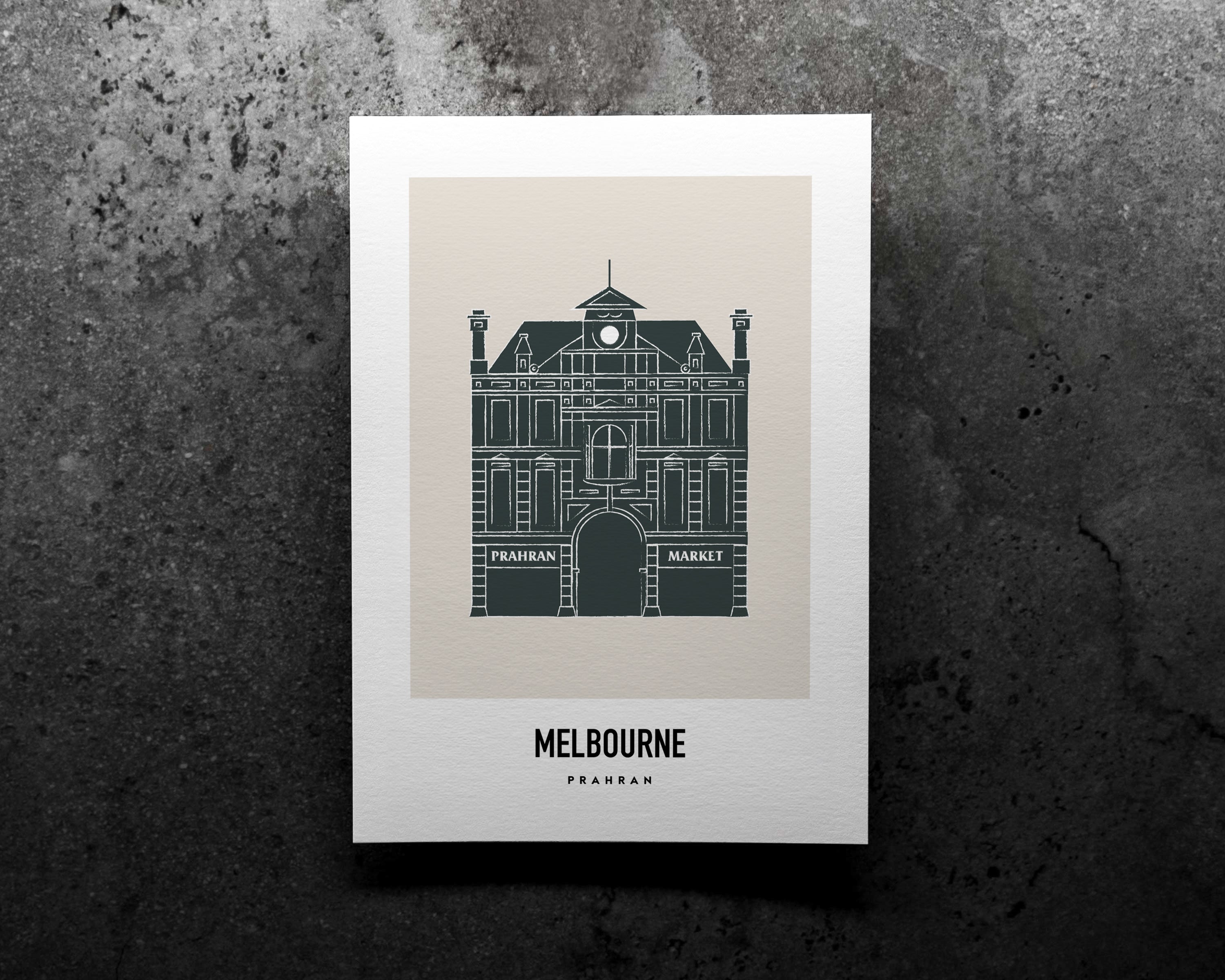 Prahran Market Melbourne Art Print image 0