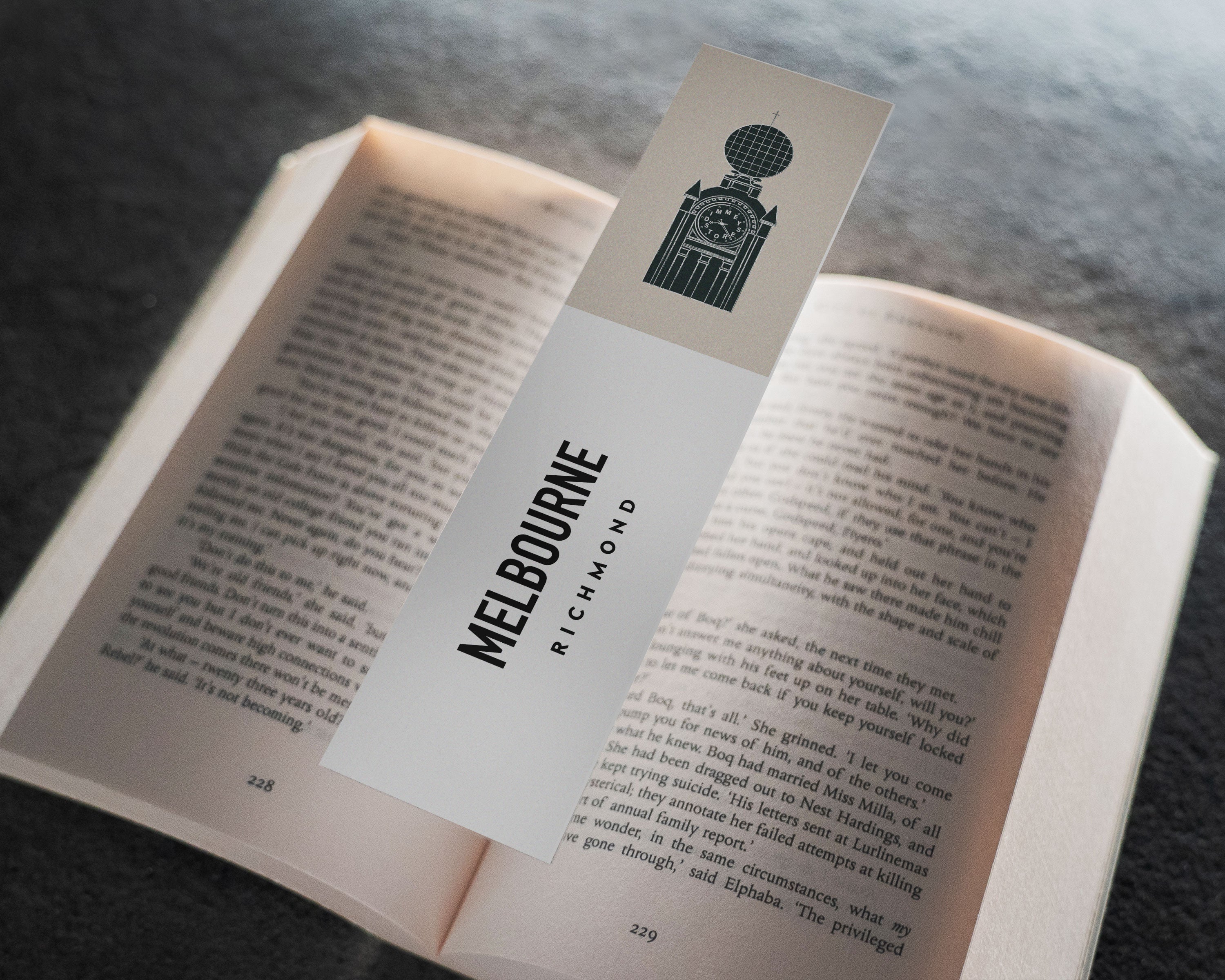 Richmond Melbourne Bookmark image 1