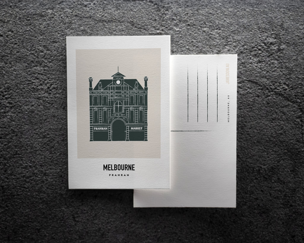 Prahran Market Melbourne Postcard Print image 0