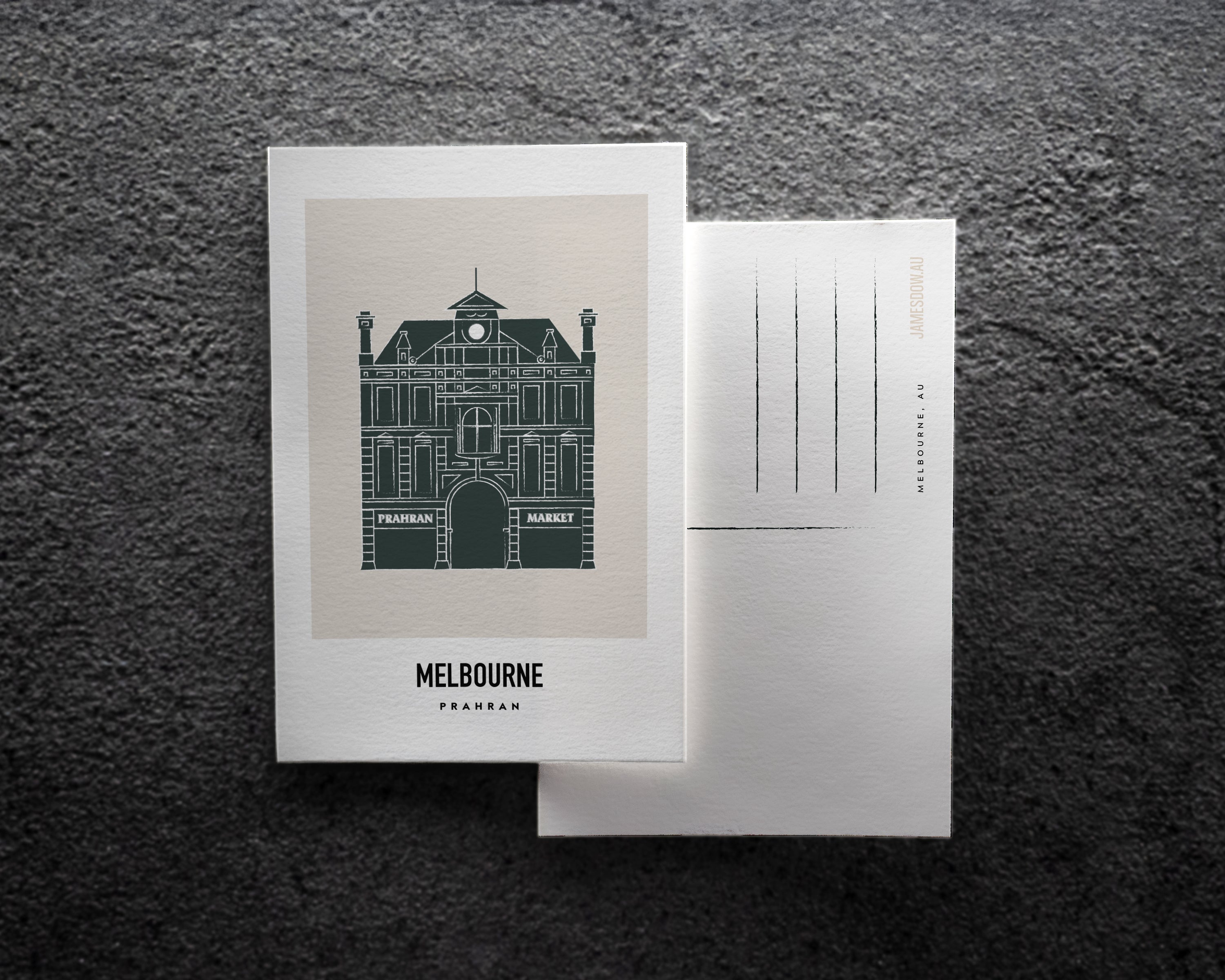 Prahran Market Melbourne Postcard Print image 0