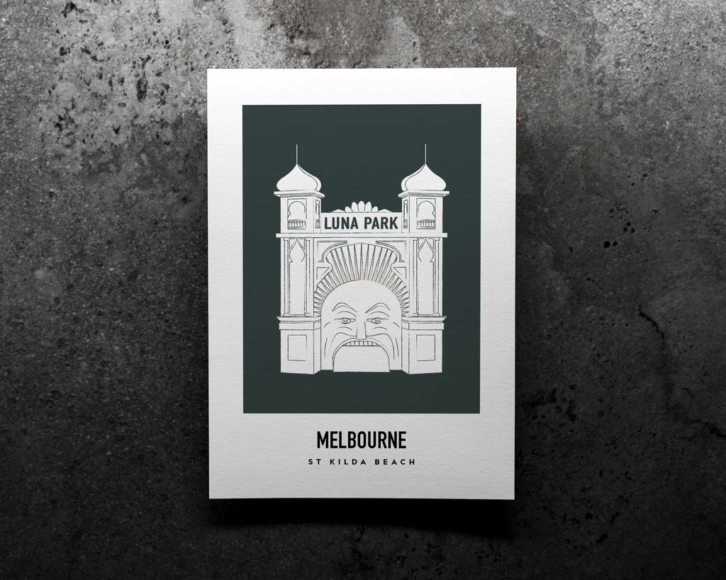 St Kilda Beach Melbourne Art Print image 3