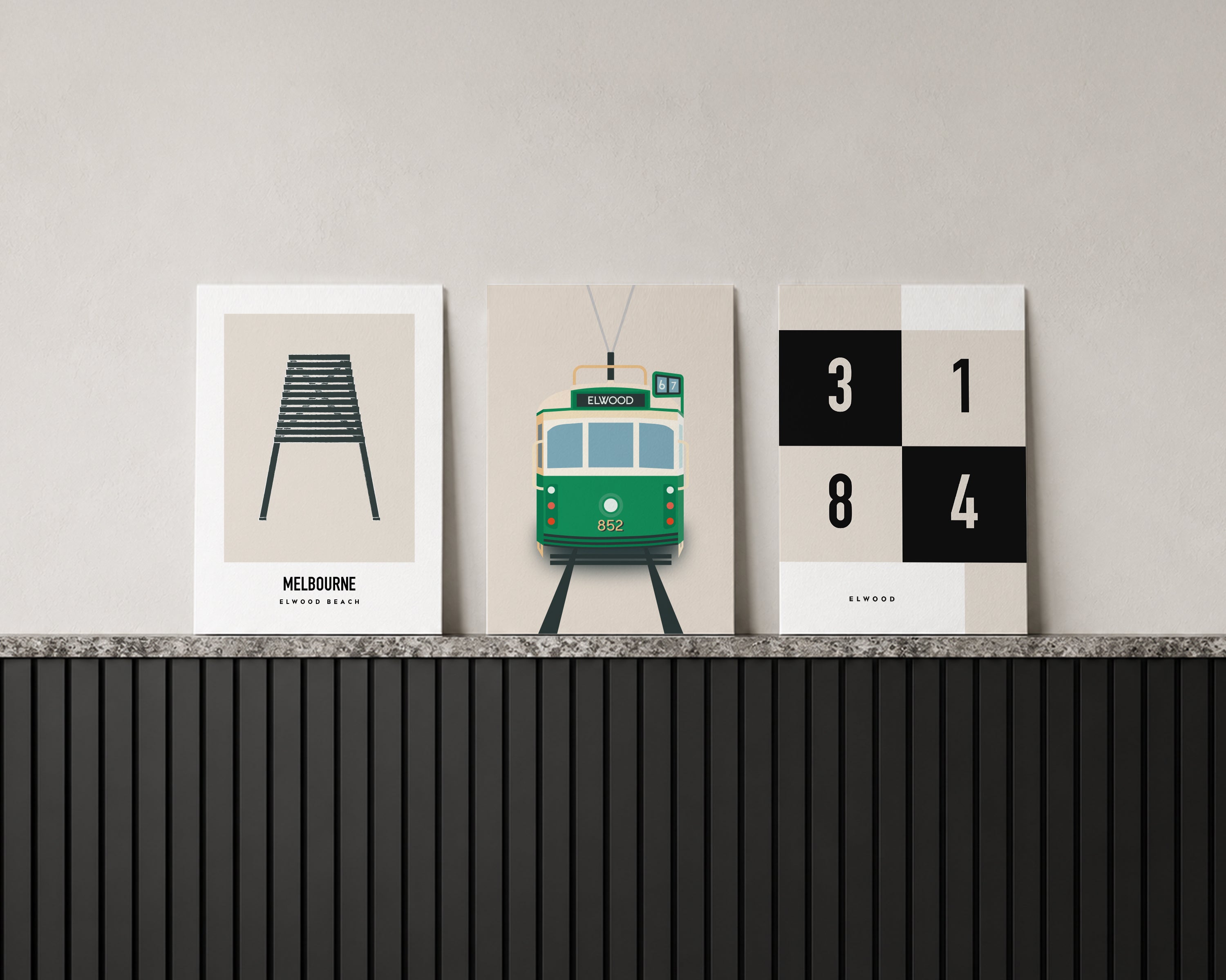 I Love Elwood Art Print Bundle image 0