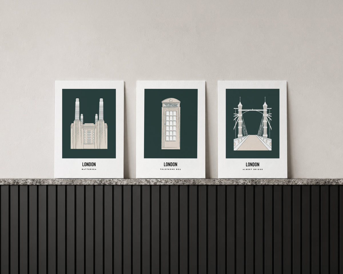 Aussies In Battersea Trio Art Print Bundle