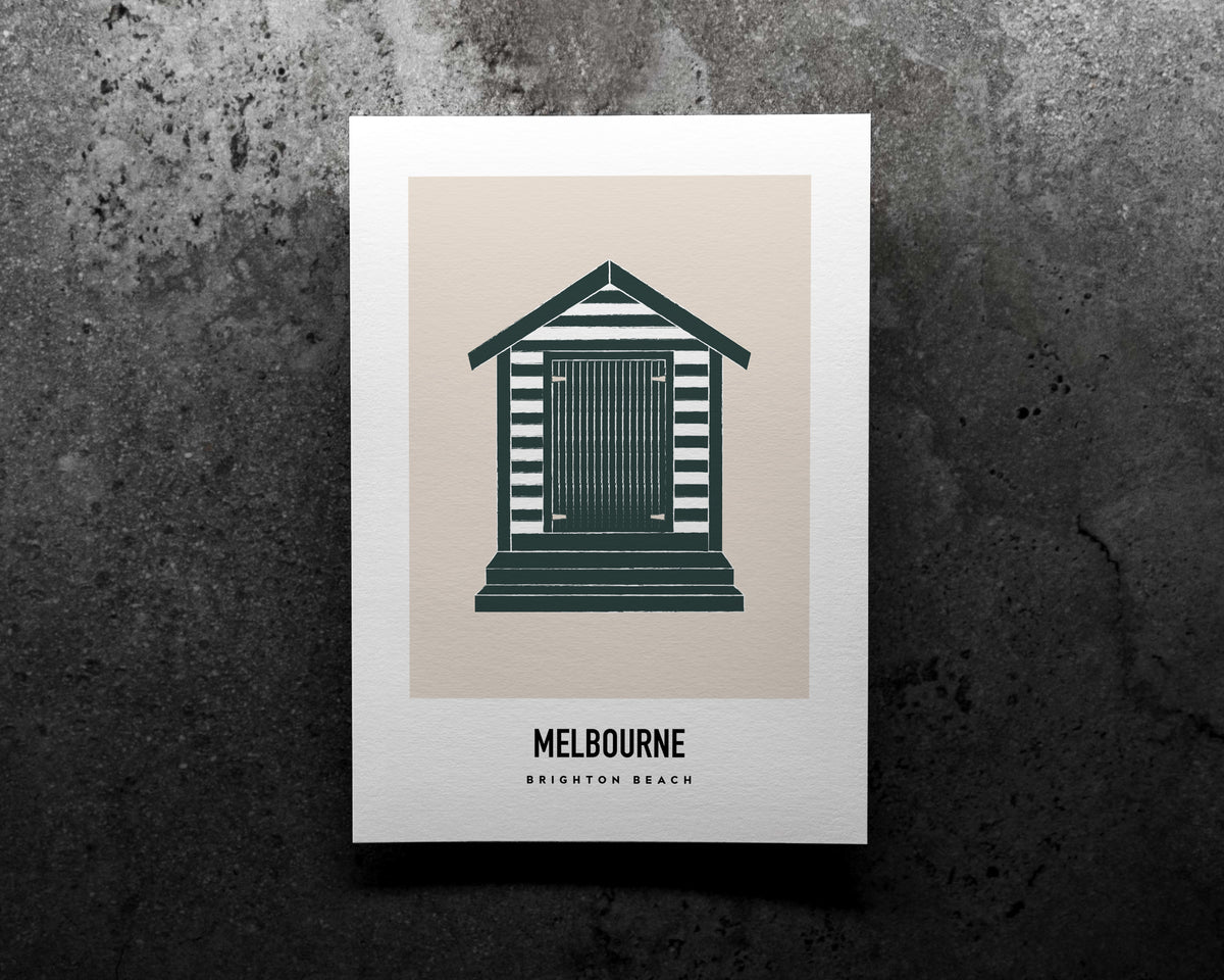 Brighton Beach Melbourne Art Print