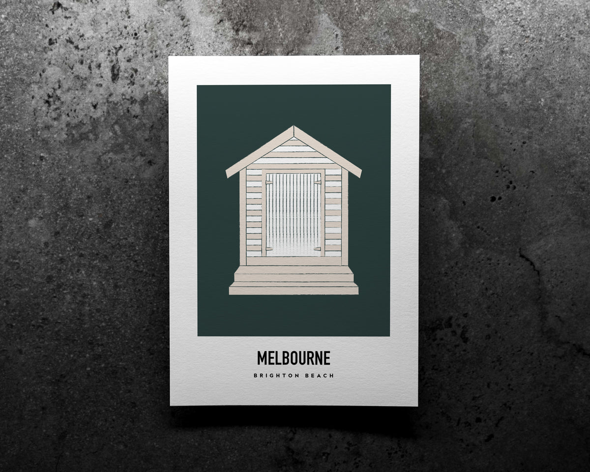 Brighton Beach Melbourne Art Print