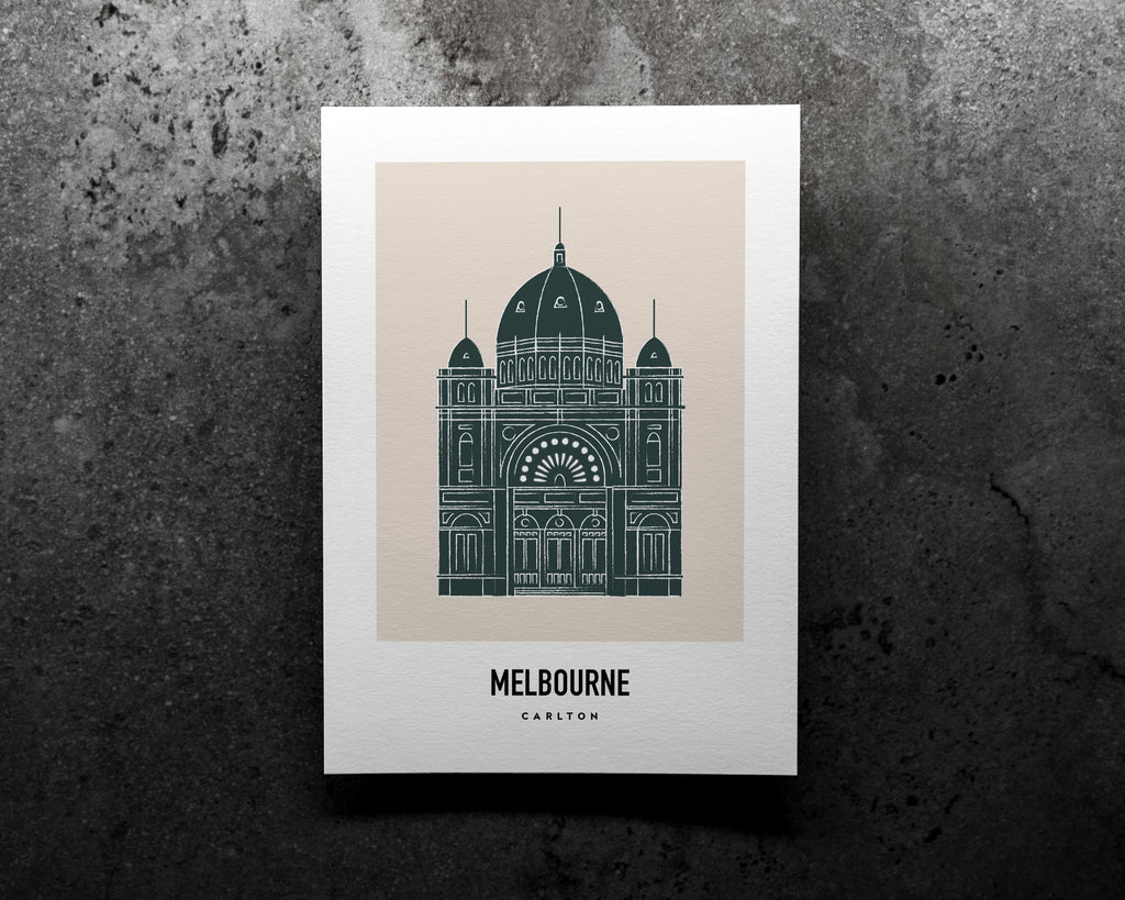 Carlton 3053 Trio Art Print Bundle