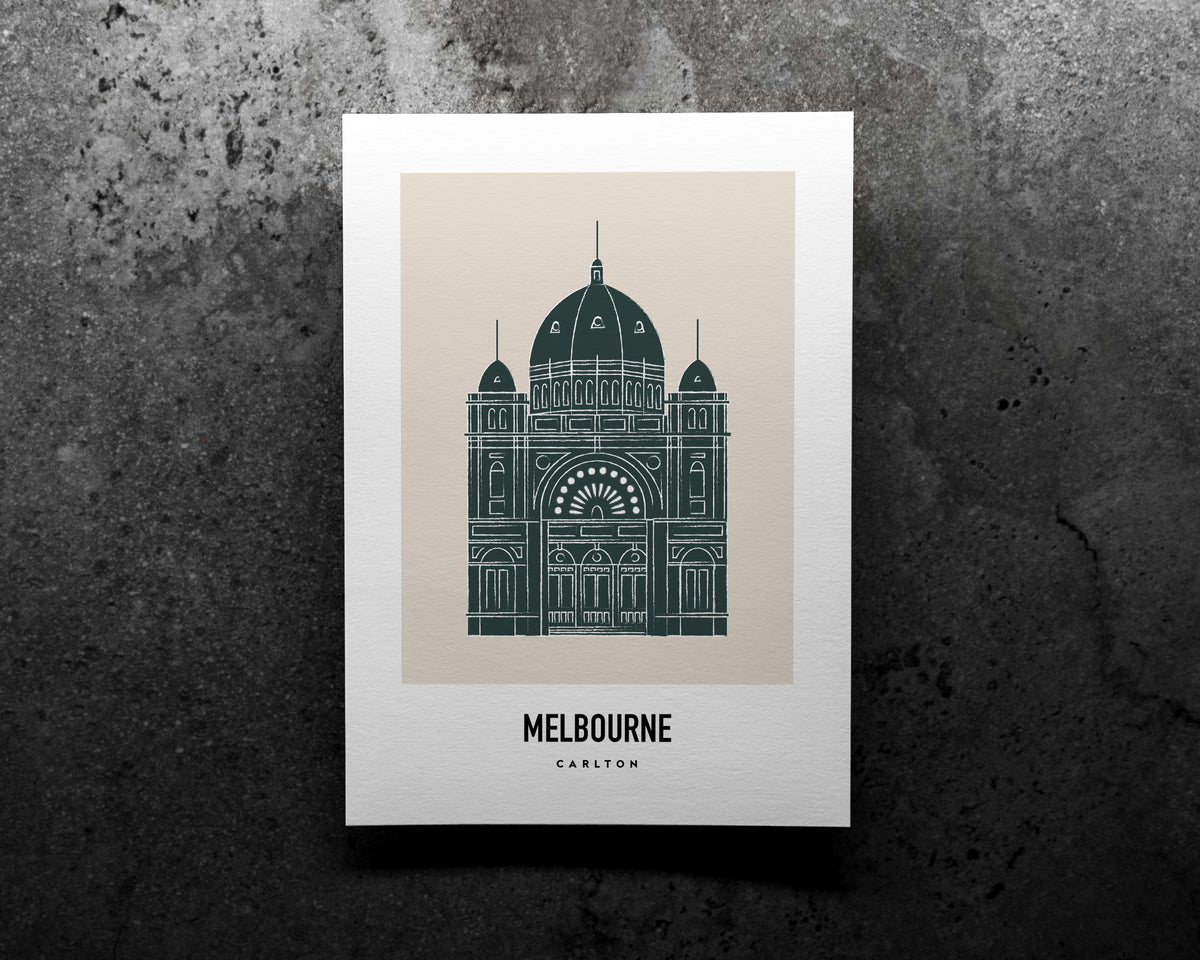 Carlton 3053 Trio Art Print Bundle